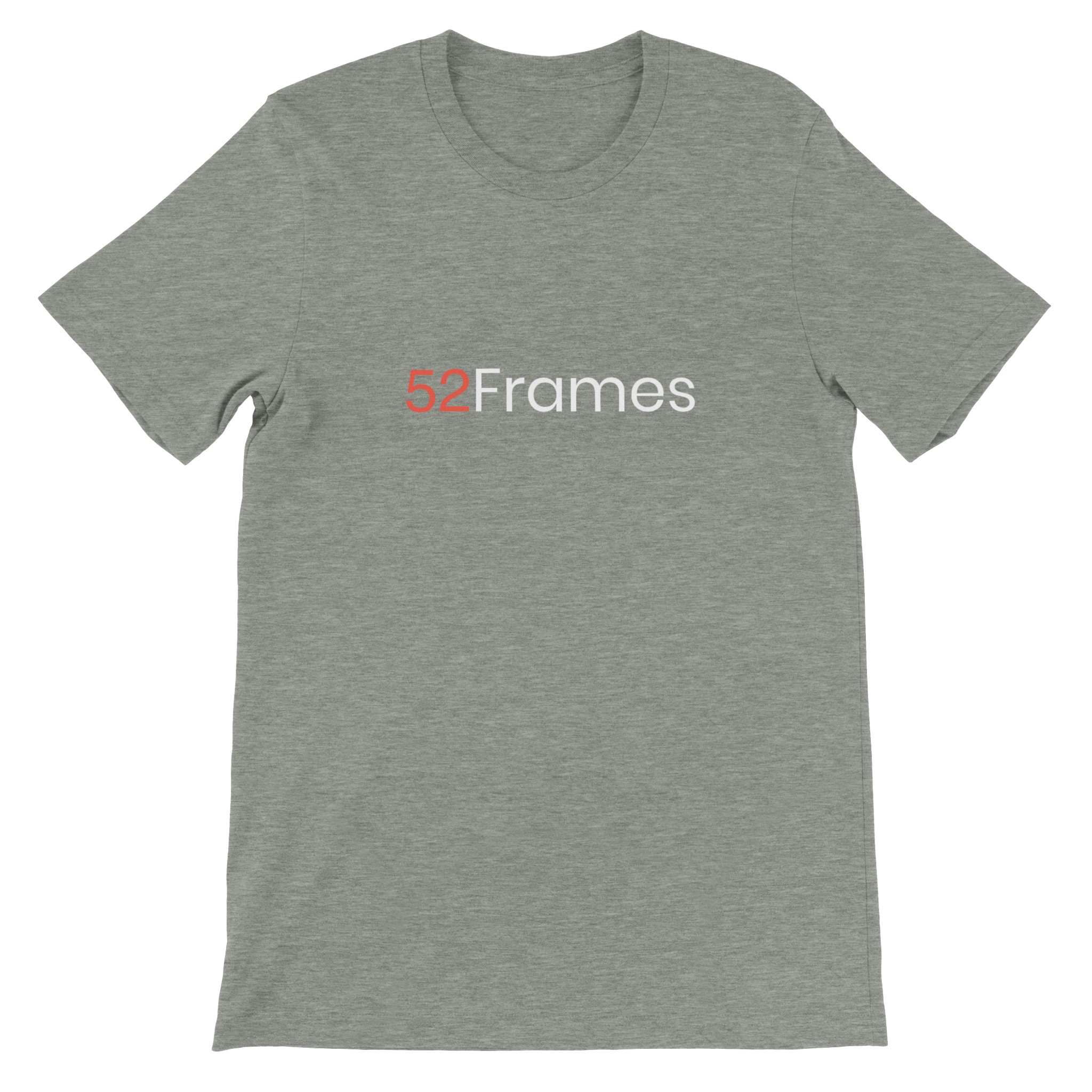 52 FRAMES - Premium Unisex Crewneck T-shirt - 52Frames Shop