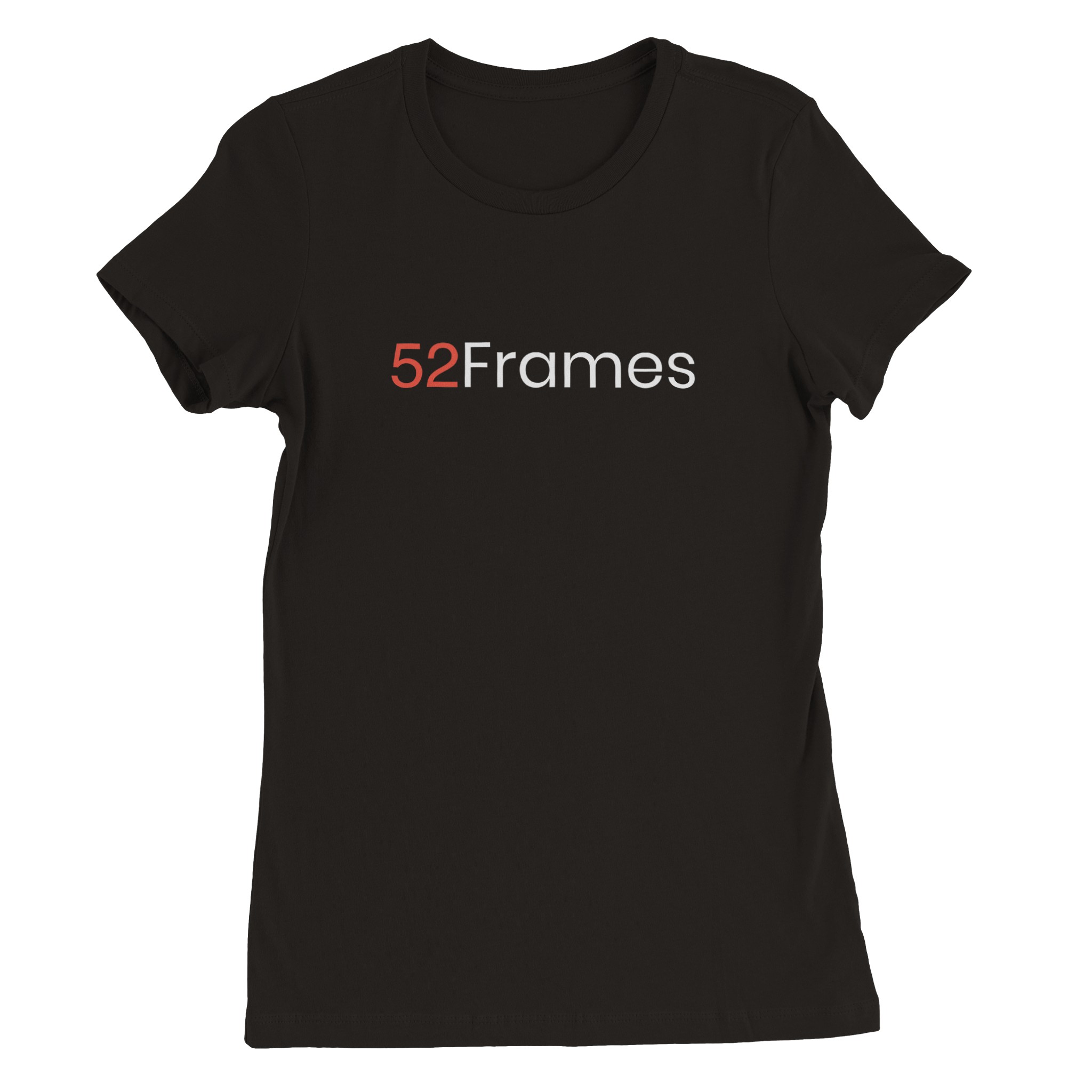 52 FRAMES - Premium Womens Crewneck T-shirt - 52Frames Shop